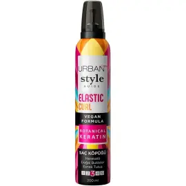 Urban Care Style Elastic Curl - Şekillendirici Saç Köpüğü 200ml - 1