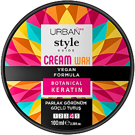 Urban Care Style Guide Cream Wax - Krem Yapılı Saç Waxı 100ml - Urban Care