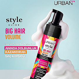 Urban Care Style Guide Volume - Şekillendirici Saç Köpüğü 200ml - 4
