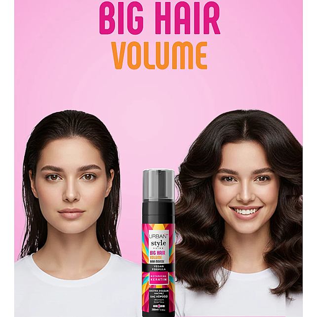 Urban Care Style Guide Volume - Şekillendirici Saç Köpüğü 200ml - 2