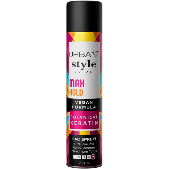 Urban Care Style Max Hold - Saç Spreyi 250ml - 1