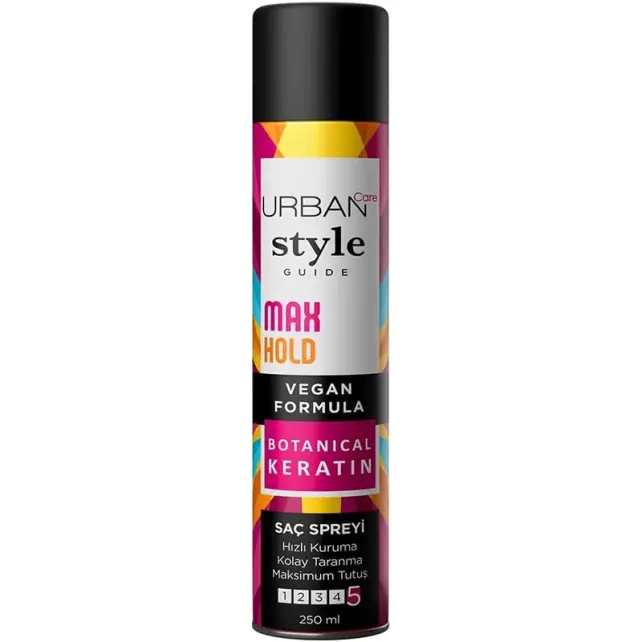 Urban Care Style Max Hold - Saç Spreyi 250ml - 1