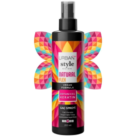 Urban Care Style Natural Flex - Gazsız Saç Spreyi No: 03 200ml - 2
