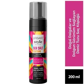 Urban Care Style Sea Salt Tekture Mousse - Deniz Tuzu Saç Köpüğü 200ml - 3