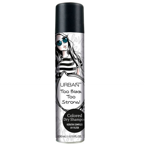 Urban Care Too Black Too Dry Shampoo 200ml Urban Care Too Black Too Dry Shampoo 200ml