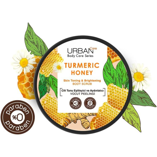 Urban Care Turmeric Honey Body Scrub - Vücut Peelingi 200ml - 2