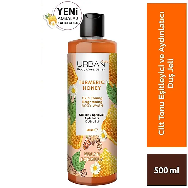 Urban Care Turmeric Honey Body Wash - Duş Jeli 500ml - 3
