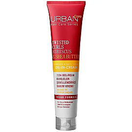 Urban Care Twisted Curls Hibiscus & Shea Butter - Bukle Belirginleştirici Durulanmayan Saç Kremi 200ml - Urban Care