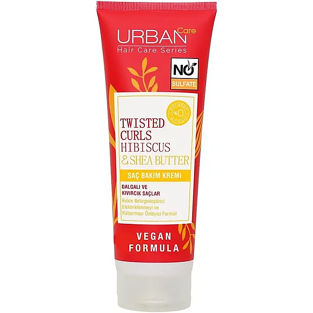 Urban Care Twisted Curls Hibiscus & Shea Butter - Bukle Belirginleştirici Saç Kremi 250ml - 1
