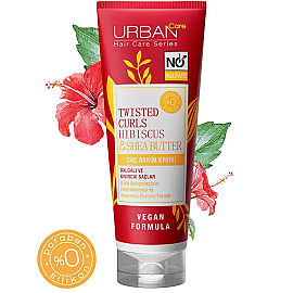 Urban Care Twisted Curls Hibiscus & Shea Butter - Bukle Belirginleştirici Saç Kremi 250ml - 2