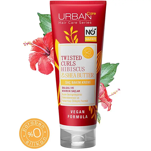 Urban Care Twisted Curls Hibiscus & Shea Butter - Bukle Belirginleştirici Saç Kremi 250ml - 2