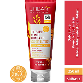 Urban Care Twisted Curls Hibiscus & Shea Butter - Bukle Belirginleştirici Saç Kremi 250ml - 3