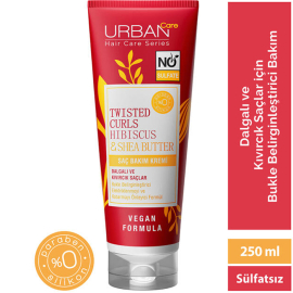 Urban Care Twisted Curls Hibiscus & Shea Butter - Bukle Belirginleştirici Saç Kremi 250ml - 3