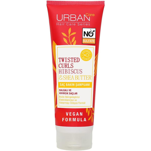 Urban Care Twisted Curls Hibiscus & Shea Butter - Bukle Belirginleştirici Saç Şampuanı 250ml - 1