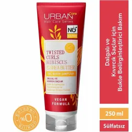 Urban Care Twisted Curls Hibiscus & Shea Butter - Bukle Belirginleştirici Saç Şampuanı 250ml - 3