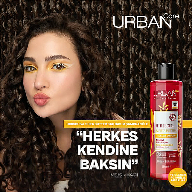 Urban Care Twisted Curls Hibiscus & Shea Butter - Bukle Belirginleştirici Şampuan 350ml - 2