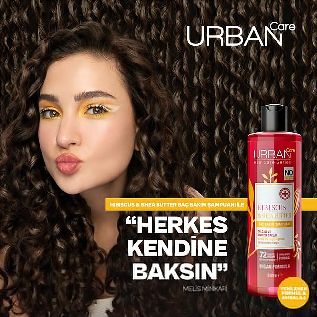 Urban Care Twisted Curls Hibiscus & Shea Butter - Bukle Belirginleştirici Şampuan 350ml - 2