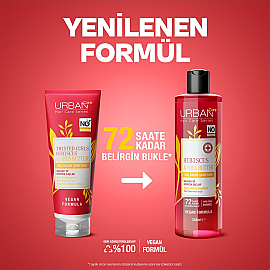 Urban Care Twisted Curls Hibiscus & Shea Butter - Bukle Belirginleştirici Şampuan 350ml - 4