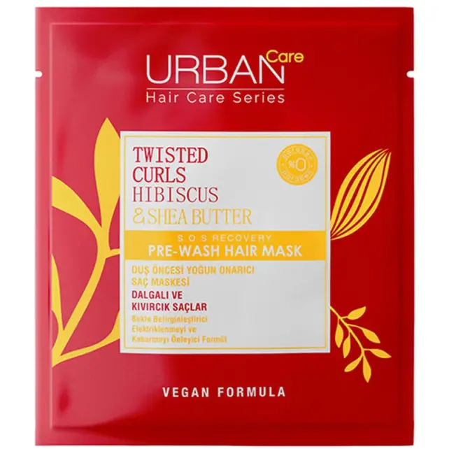 Urban Care Twisted Curls Hibiscus & Shea Butter Hair Mask - Saç Bakım Maskesi 50ml - 1