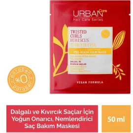 Urban Care Twisted Curls Hibiscus & Shea Butter Hair Mask - Saç Bakım Maskesi 50ml - 3