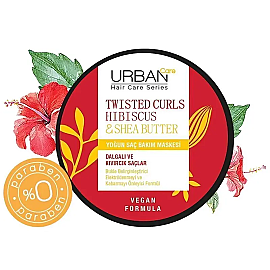 Urban Care Twisted Curls Hibiscus & Shea Butter Mask - Yoğun Saç Bakım Maskesi 230ml - 2