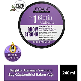 Urban Care Grow Strong Scalp Oil Treatment - Saç Güçlendirici Bakım Yağı 240ml - 3