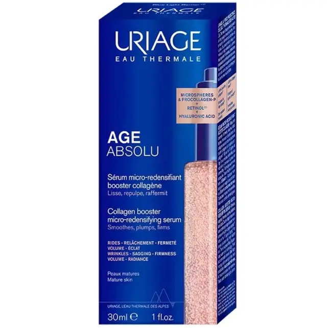 Uriage Age Absolu Micro Redensifiant Booster Collagene - Kolajen Cilt Bakım Serumu 30ml - 2