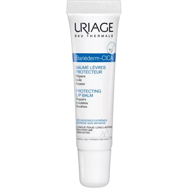 Uriage Bariederm Cica Lips Repairing Balm - Yatıştırıcı Dudak Balsamı 15ml - 1