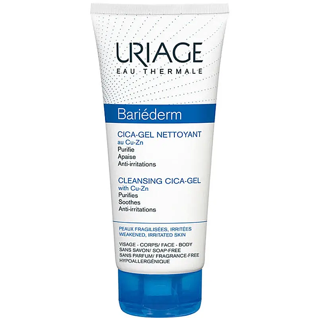 Uriage Bariederm Cleansing Cica Gel - Nemlendirici Yüz ve Vücut Temizleme Jeli 200ml - 1