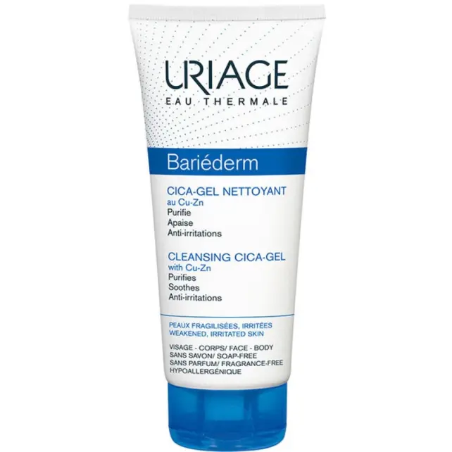 Uriage Bariederm Cleansing Cica Gel - Nemlendirici Yüz ve Vücut Temizleme Jeli 200ml - 1