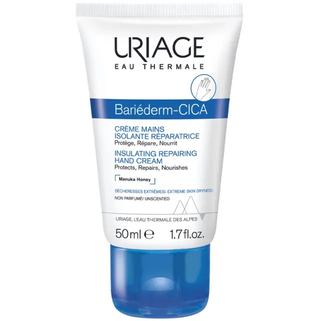 Uriage Bariederm Insulating Repairing Hand Cream - Onarıcı El Bakım Kremi 50ml - 1