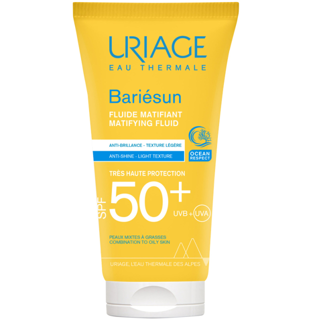 Uriage Bariesun Mat Fluide SPF 50 - Mat Güneş Koruyucu Krem - 1