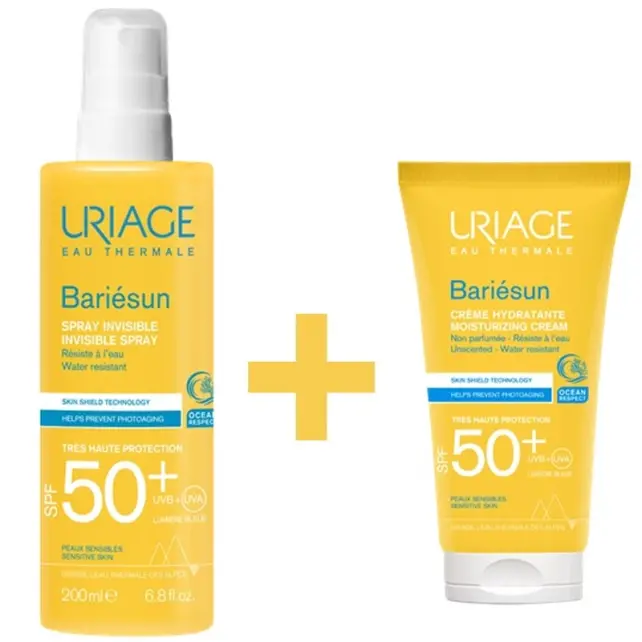 Uriage Bariesun SPF50+ Yüksek Koruma Faktörlü Güneş Seti - 1