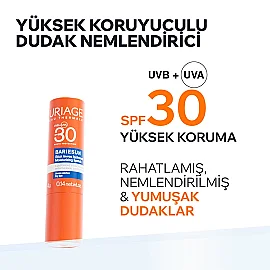 Uriage Bariesun Stick Levres SPF 30 - Güneş Koruyucu Dudak Bakım Kremi 4gr - 2