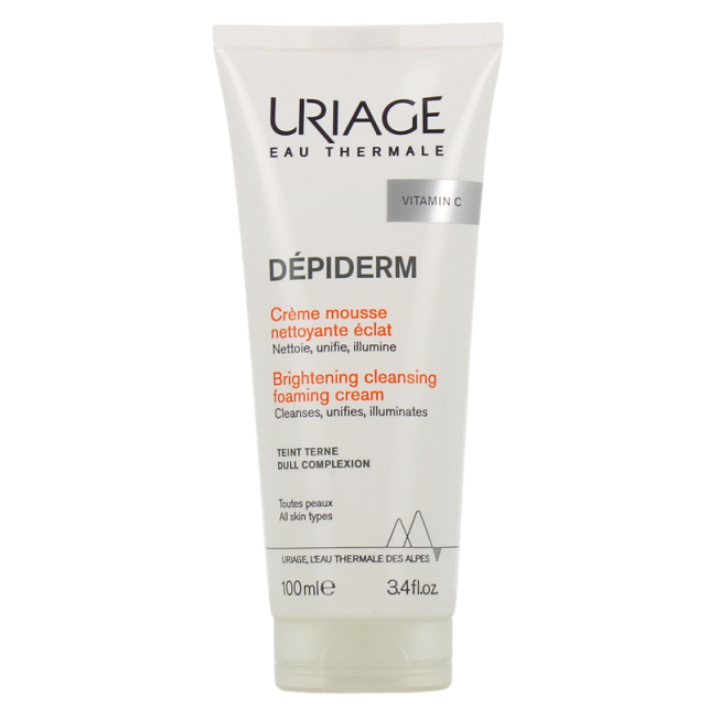Uriage Depiderm Brightening Cleansing Foaming Cream - Aydınlatıcı Etkili Temizleyici 100ml - 1