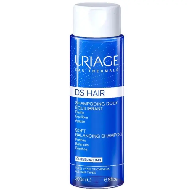 Uriage DS Hair Soft Balancing Shampoo - Saç Bakım Şampuanı 200ml - 1