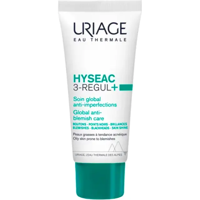 Uriage Hyseac 3 Regul+ Global Skin Care - Leke ve Siyah Nokta Karşıtı Krem 40ml - 1