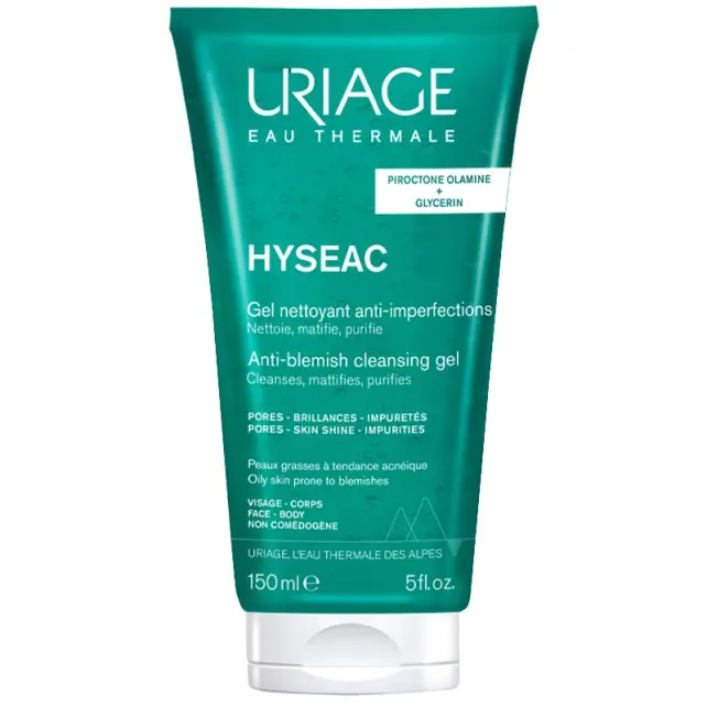 Uriage Hyseac Cleansing Gel - Yağlı Ciltler için Temizleme Jeli 150ml - 1