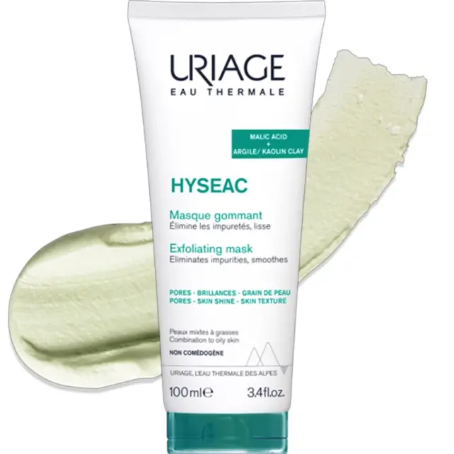 Uriage Hyseac Exfoliating Mask - Peeling Etkili Maske 100ml - 2