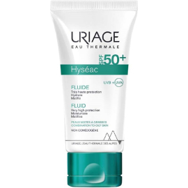 Uriage Hyseac SPF 50 Fluide - Yağlı Ciltler için Güneş Koruyucu 50ml - Uriage