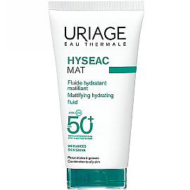 Uriage Hyseac SPF 50 Fluide - Yağlı Ciltler İçin Güneş Koruyucu 50ml - Uriage