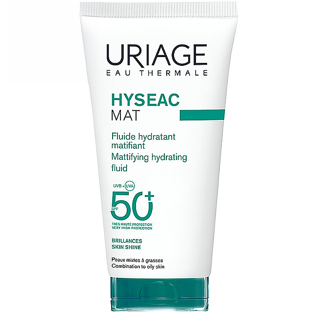 Uriage Hyseac SPF 50 Fluide - Yağlı Ciltler İçin Güneş Koruyucu 50ml - 1