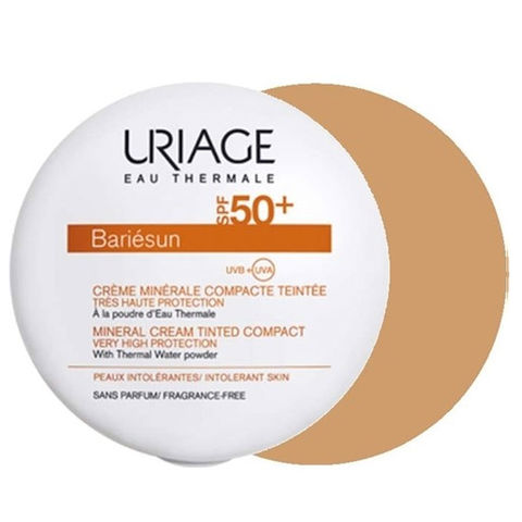 Uriage Bariesun SPF50+ Mineral Cream Tinted Compact - Kompakt Renkli Güneş Koruyucu Golden 10g Uriage Bariesun SPF50+ Mineral Cream Tinted Compact - Kompakt Renkli Güneş Koruyucu Golden 10g