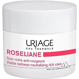 Uriage Roseliane Anti-Redness Rich Cream - Kızarık Ciltler İçin Bakım Kremi 50ml - Uriage
