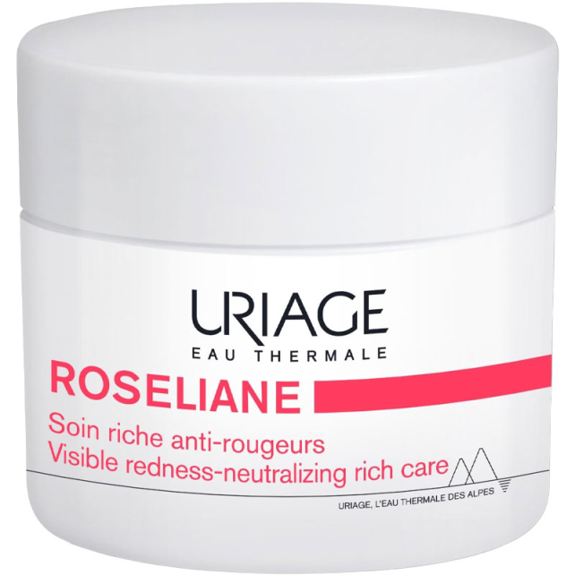 Uriage Roseliane Anti-Redness Rich Cream - Kızarık Ciltler için Bakım Kremi 50ml - 1
