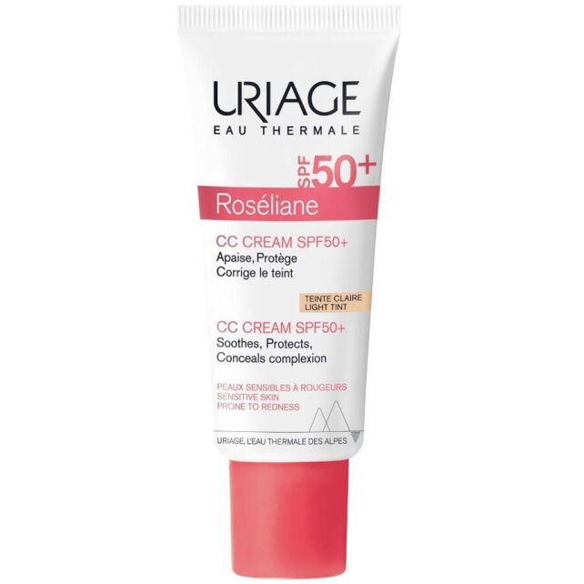 Uriage Roseliane CC Krem SPF 50+ Renkli Nemlendirici Light 40ml - 1