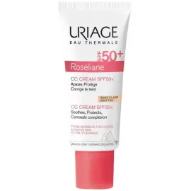 Uriage Roseliane CC Krem SPF 50+ Renkli Nemlendirici Light 40ml - Uriage