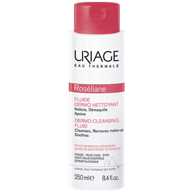 Uriage Roseliane Cleansing Fluid - Kızarık Ciltler için Temizleme Losyonu 250ml - 1
