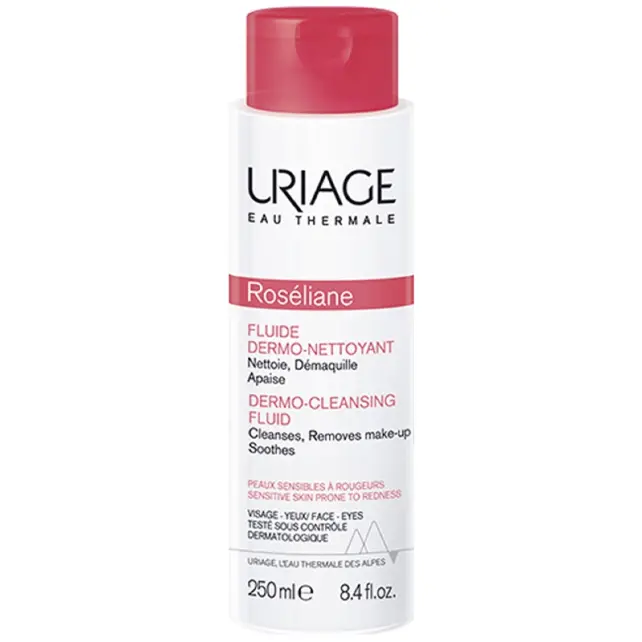 Uriage Roseliane Cleansing Fluid - Kızarık Ciltler için Temizleme Losyonu 250ml - 1