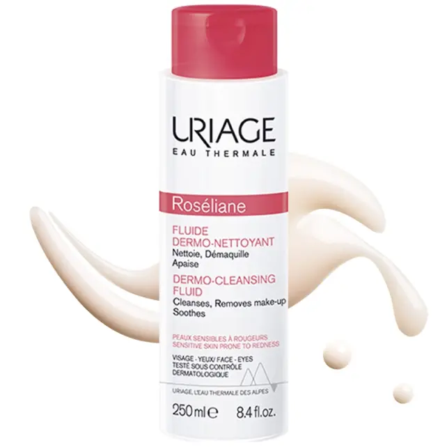 Uriage Roseliane Cleansing Fluid - Kızarık Ciltler için Temizleme Losyonu 250ml - 2